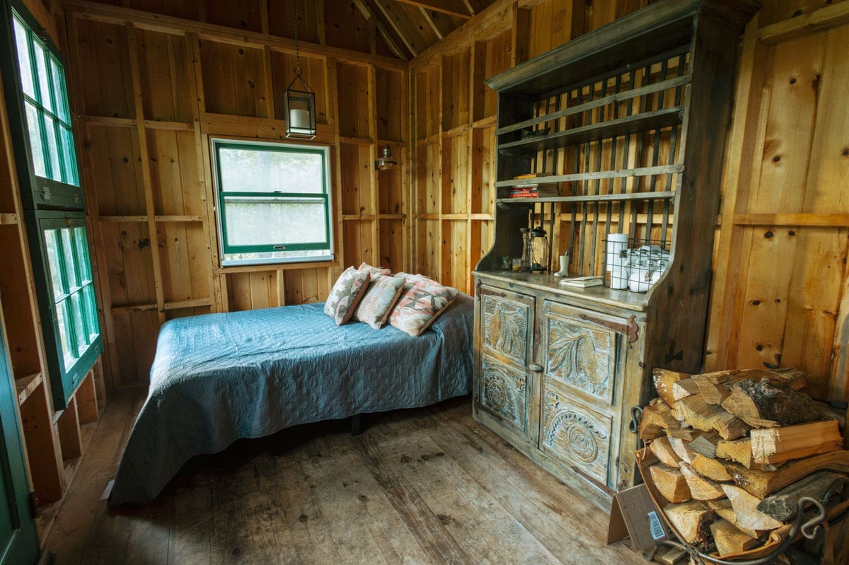 tiny cabin rental from hipcamp in maine