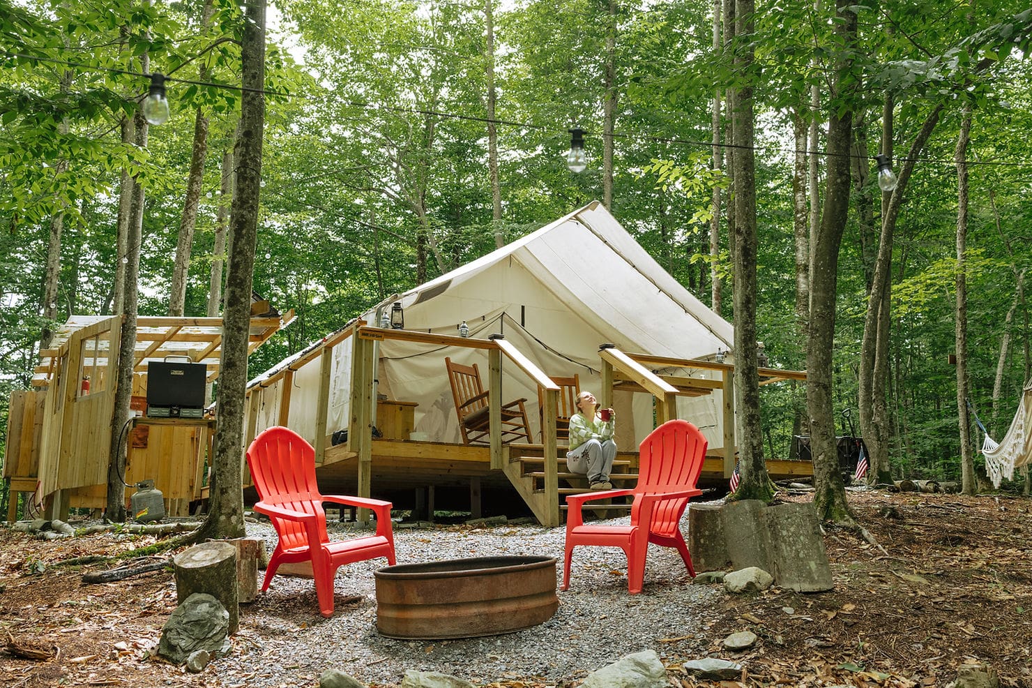 bonnie doon manor in vermont -  best glamping site