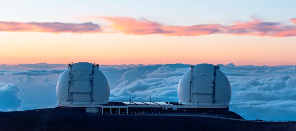 Mauna Kea for sunset