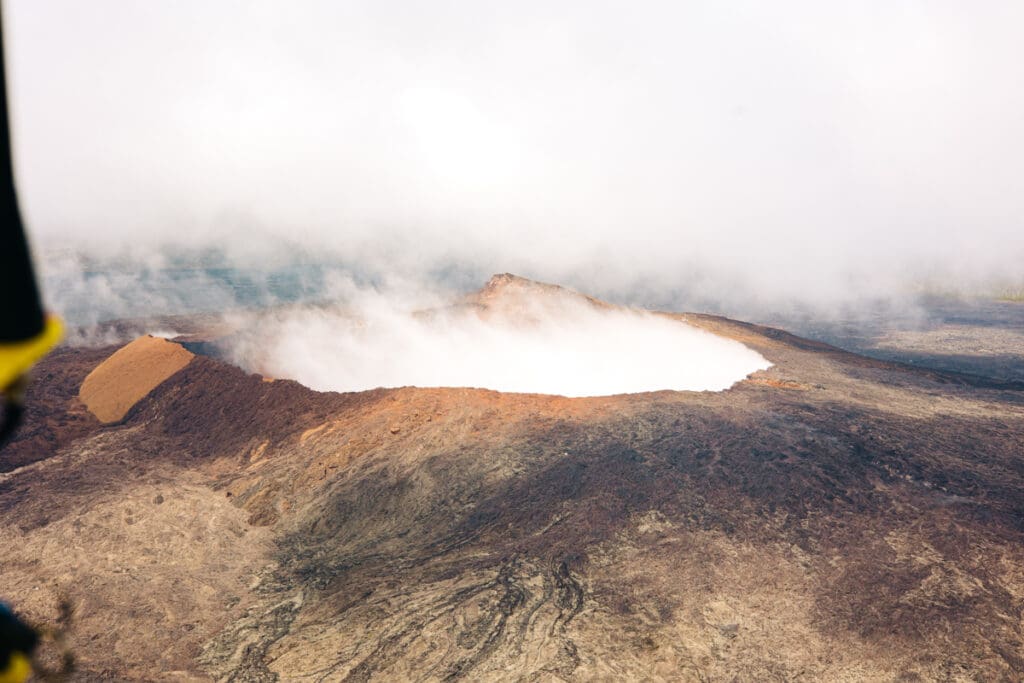 Crater rim view Hawaii Volcanoes National Park